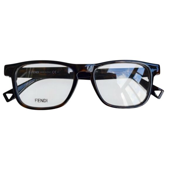 Fendi FFM0016 Eyeglasses | Havana Acetate | 51-17-145 | Unisex - Picture 2 of 15